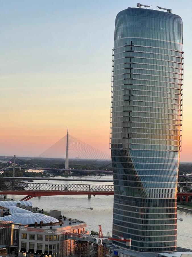 Belgrade Waterfront, Tower View Apartment Ngoại thất bức ảnh